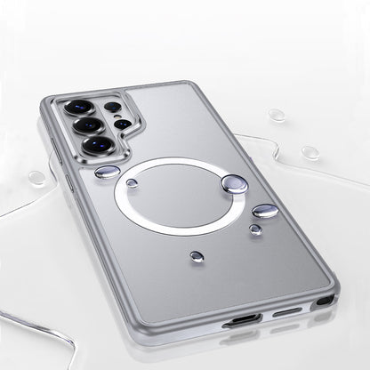 Galaxy S26 Ultra Kılıf M-safe Şarj Özellikli Mat Görünümlü Wlons Vevo Kılıf