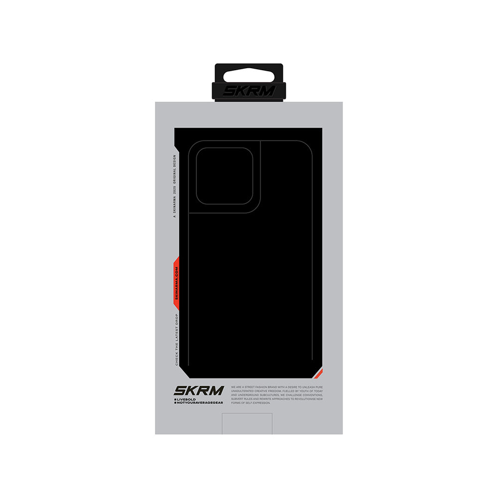 Galaxy S26 Ultra Kılıf M-safe Şarj Özellikli Şeffaf Airbag Tasarımlı Skinarma Saido Mag-Charge Nightglow Kılıf