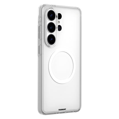 Galaxy S26 Ultra Kılıf M-safe Şarj Özellikli Youngkit Clear Serisi Kılıf