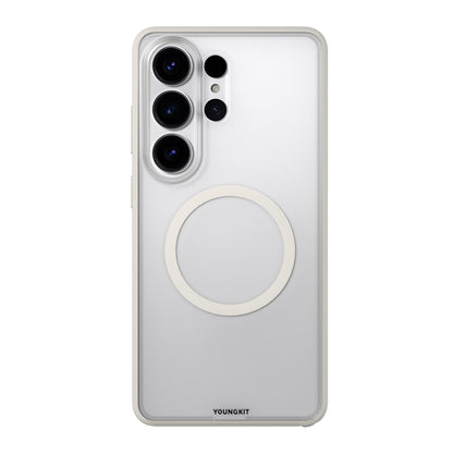 Galaxy S26 Ultra Kılıf M-safe Şarj Özellikli Youngkit Clear Serisi Kılıf