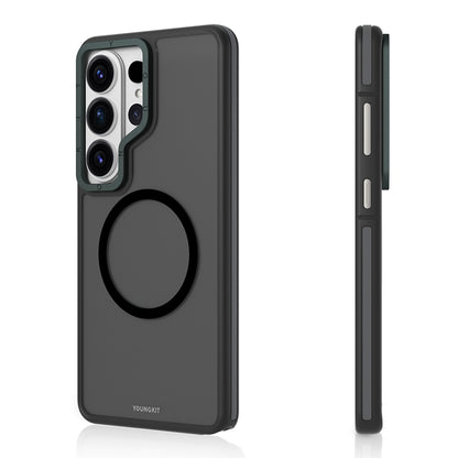 Galaxy S26 Ultra Kılıf M-safe Şarj Özellikli Youngkit Rock Sand Serisi Kılıf
