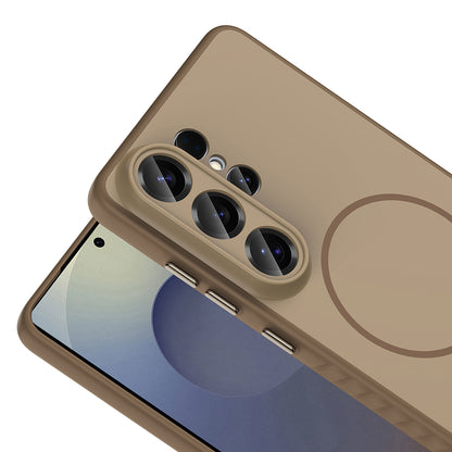 Galaxy S26 Ultra Kılıf M-safe Şarj Özellikli Zore Tea Kılıf