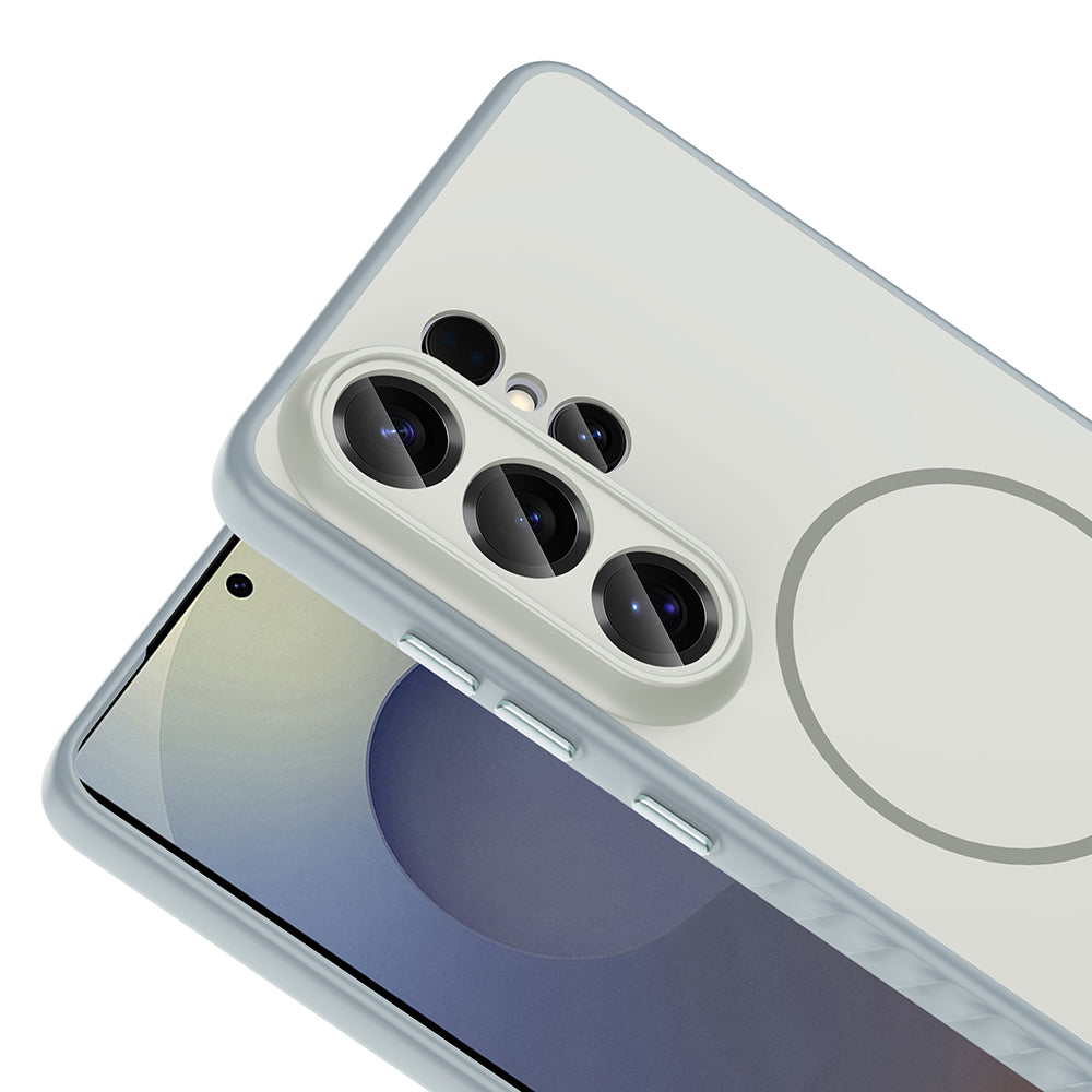 Galaxy S26 Ultra Kılıf M-safe Şarj Özellikli Zore Tea Kılıf