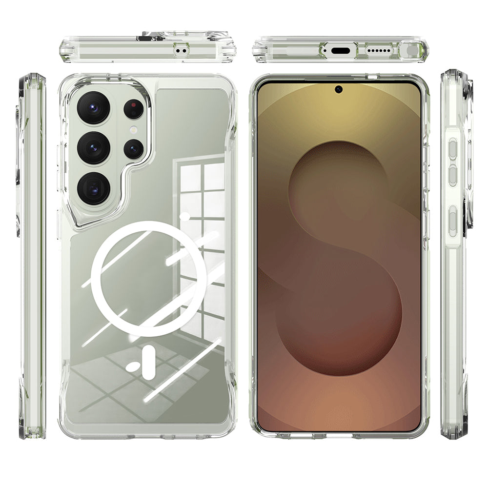 Galaxy S26 Ultra Kılıf Zore M-safe Şarj Özellikli T-Max M-safe Kılıf