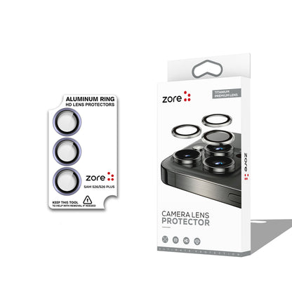 Galaxy S26 Zore CL-12 Premium Safir Parmak İzi Bırakmayan Anti-Reflective Kamera Lens Koruyucu