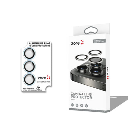 Galaxy S26 Zore CL-12 Premium Safir Parmak İzi Bırakmayan Anti-Reflective Kamera Lens Koruyucu