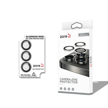 Galaxy S26 Zore CL-12 Premium Safir Parmak İzi Bırakmayan Anti-Reflective Kamera Lens Koruyucu