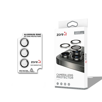 Galaxy S26 Zore CL-12 Premium Safir Parmak İzi Bırakmayan Anti-Reflective Kamera Lens Koruyucu