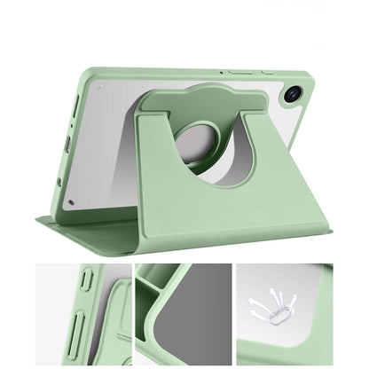 Galaxy Tab A9 Plus Kılıf Zore Termik Kalem Bölmeli Dönebilen Standlı Kılıf