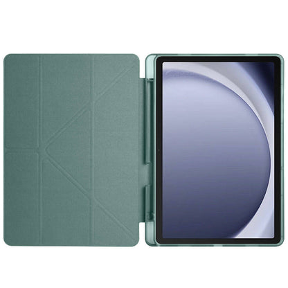 Galaxy Tab A9 Plus Kılıf Zore Tri Folding Kalem Bölmeli Standlı Kılıf