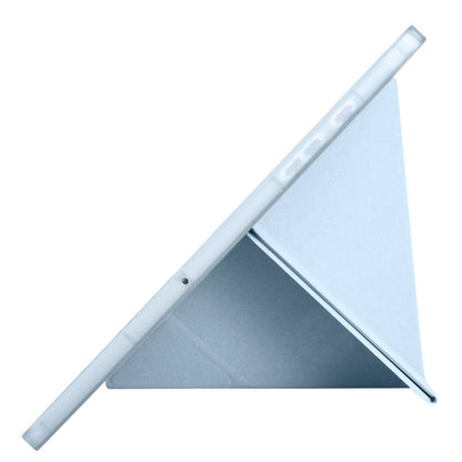 Galaxy Tab A9 Plus Kılıf Zore Tri Folding Kalem Bölmeli Standlı Kılıf