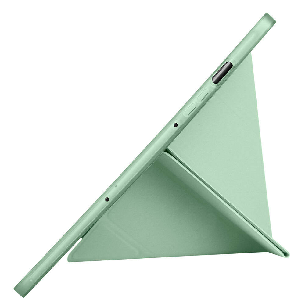 Galaxy Tab S10 FE Kılıf Zore Tri Folding Kalem Bölmeli Standlı Kılıf