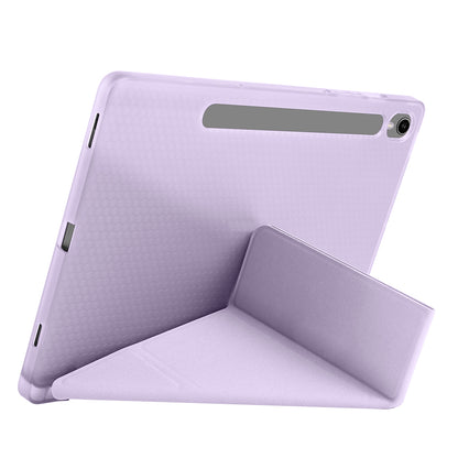 Galaxy Tab S10 Lite Kılıf Zore Tri Folding Kalem Bölmeli Standlı Kılıf