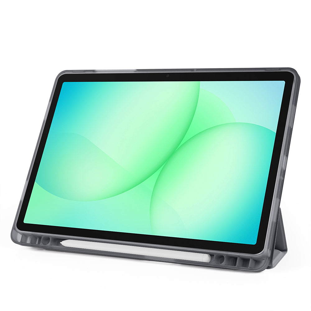 Galaxy Tab S11 Kılıf Zore Tri Folding Kalem Bölmeli Standlı Kılıf