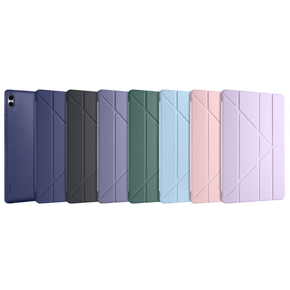 Galaxy Tab S11 Ultra Kılıf Zore Tri Folding Kalem Bölmeli Standlı Kılıf