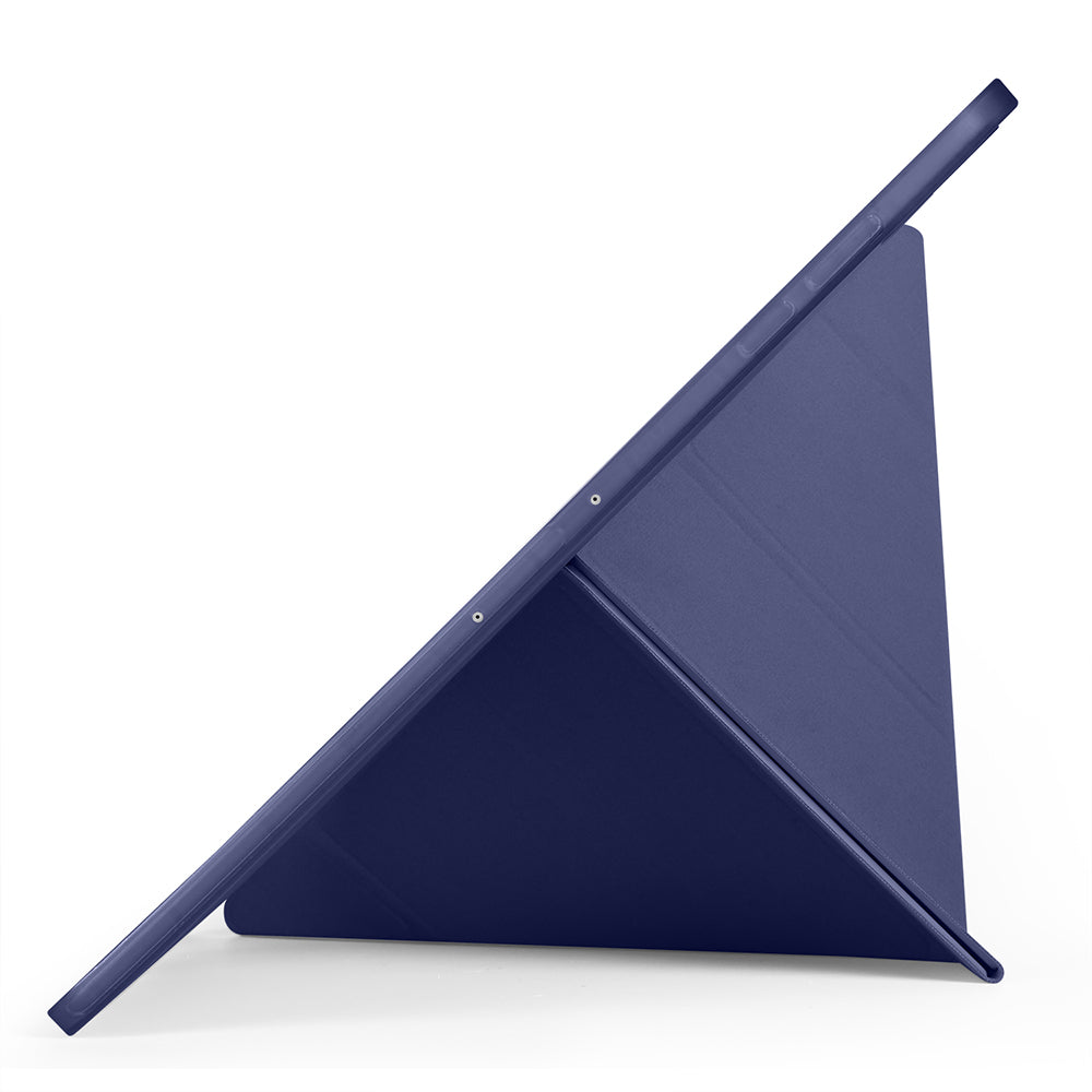 Galaxy Tab S11 Ultra Kılıf Zore Tri Folding Kalem Bölmeli Standlı Kılıf