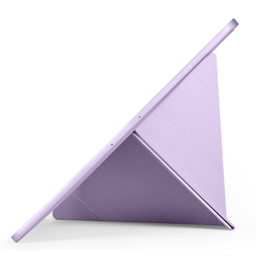 Galaxy Tab S11 Ultra Kılıf Zore Tri Folding Kalem Bölmeli Standlı Kılıf