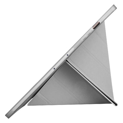 Galaxy Tab S9 Plus Kılıf Zore Tri Folding Kalem Bölmeli Standlı Kılıf