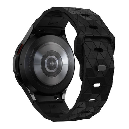 Galaxy Watch 5 44mm Zore KRD-116 20mm Futbol Desenli Spor Tasarımlı Silikon Kordon