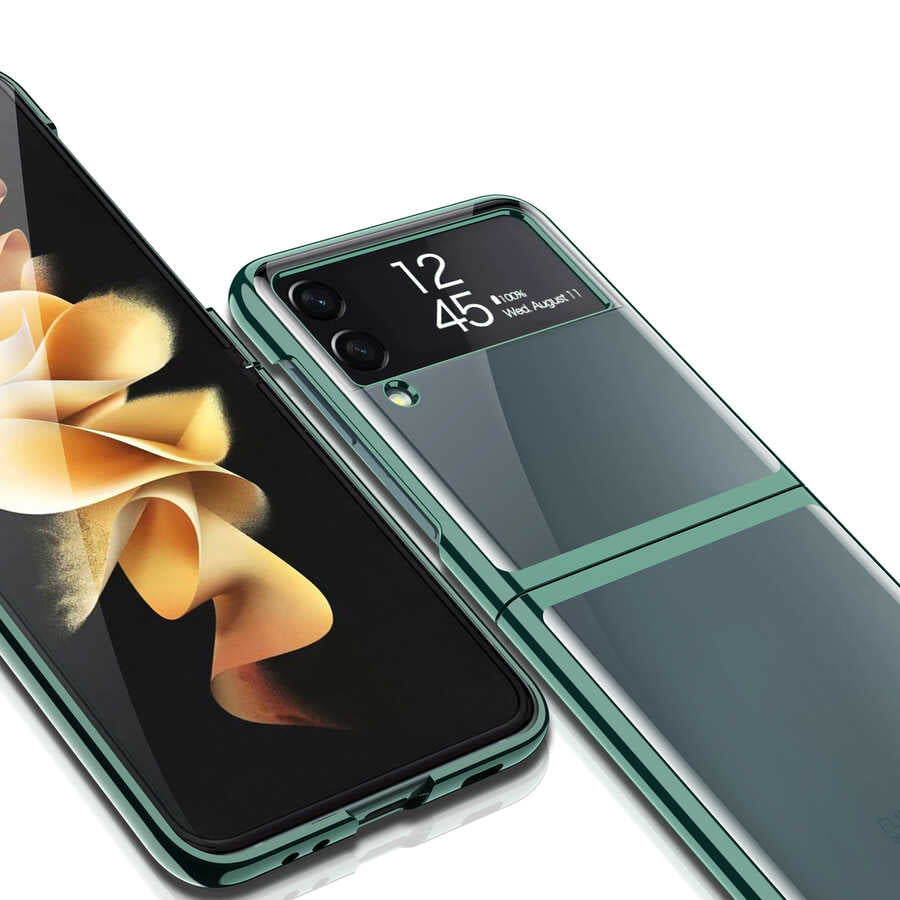 Galaxy Z Flip 3 Kılıf Zore Kıpta Kılıf