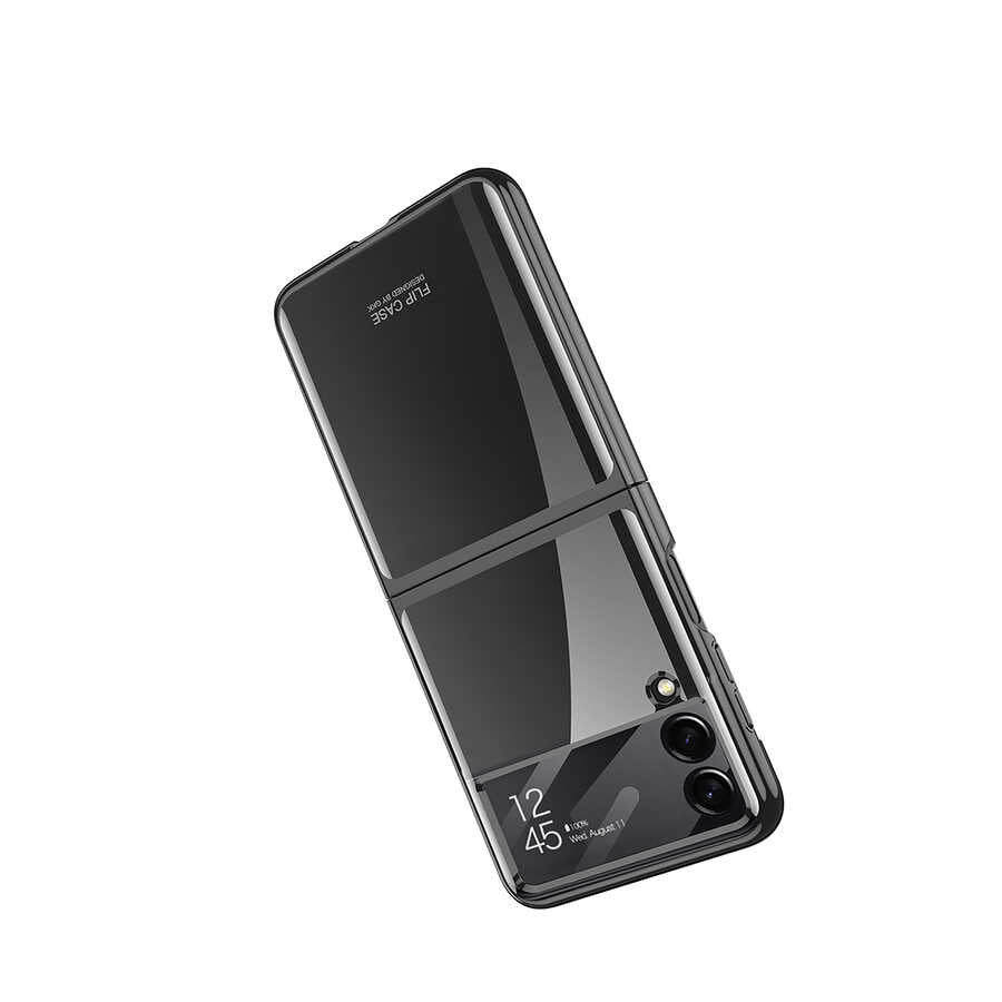 Galaxy Z Flip 4 Kılıf Zore Kıpta Lensli Kılıf