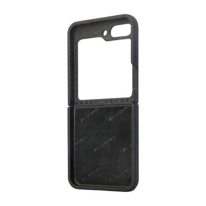Galaxy Z Flip 5 Kılıf AMG M-safe Şarj Özellikli Büyük Logo Dizayn Orijinal Lisanslı Kılıf
