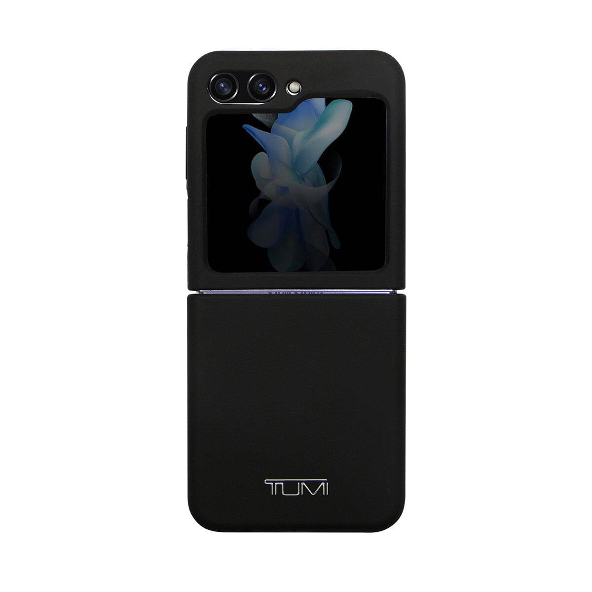 Galaxy Z Flip 5 Kılıf TUMI Liquid Silikon Metal Logo Dizayn Orijinal Lisanslı Kılıf