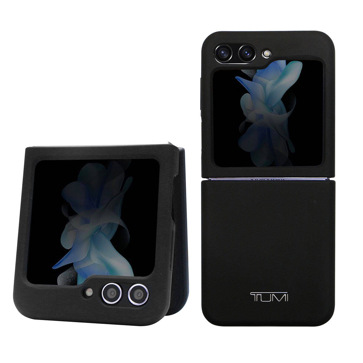 Galaxy Z Flip 5 Kılıf TUMI Liquid Silikon Metal Logo Dizayn orijinal Lisanslı Kılıf
