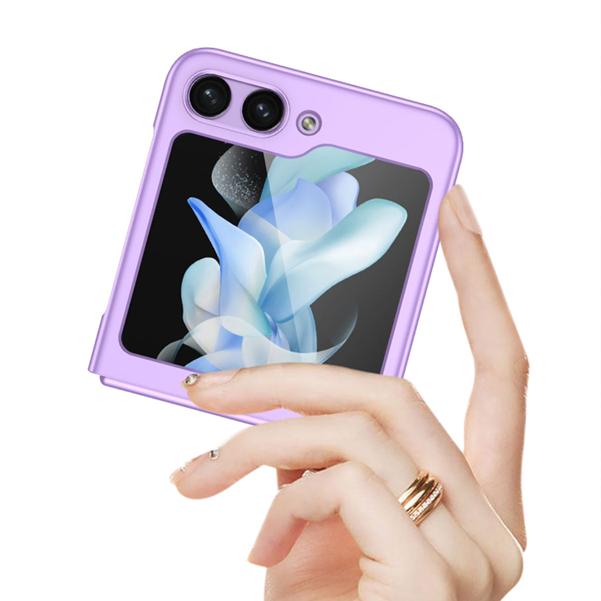 Galaxy Z Flip 5 Kılıf Zore Sert Kıpta Kılıf