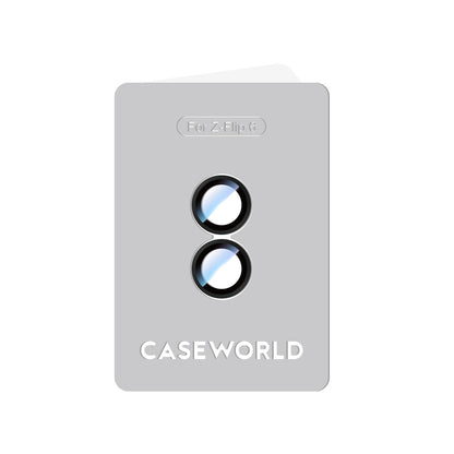 Galaxy Z Flip 6 CaseWorld Alloy Serisi Oleofobik Anti Reflective Kamera Lens Koruyucu