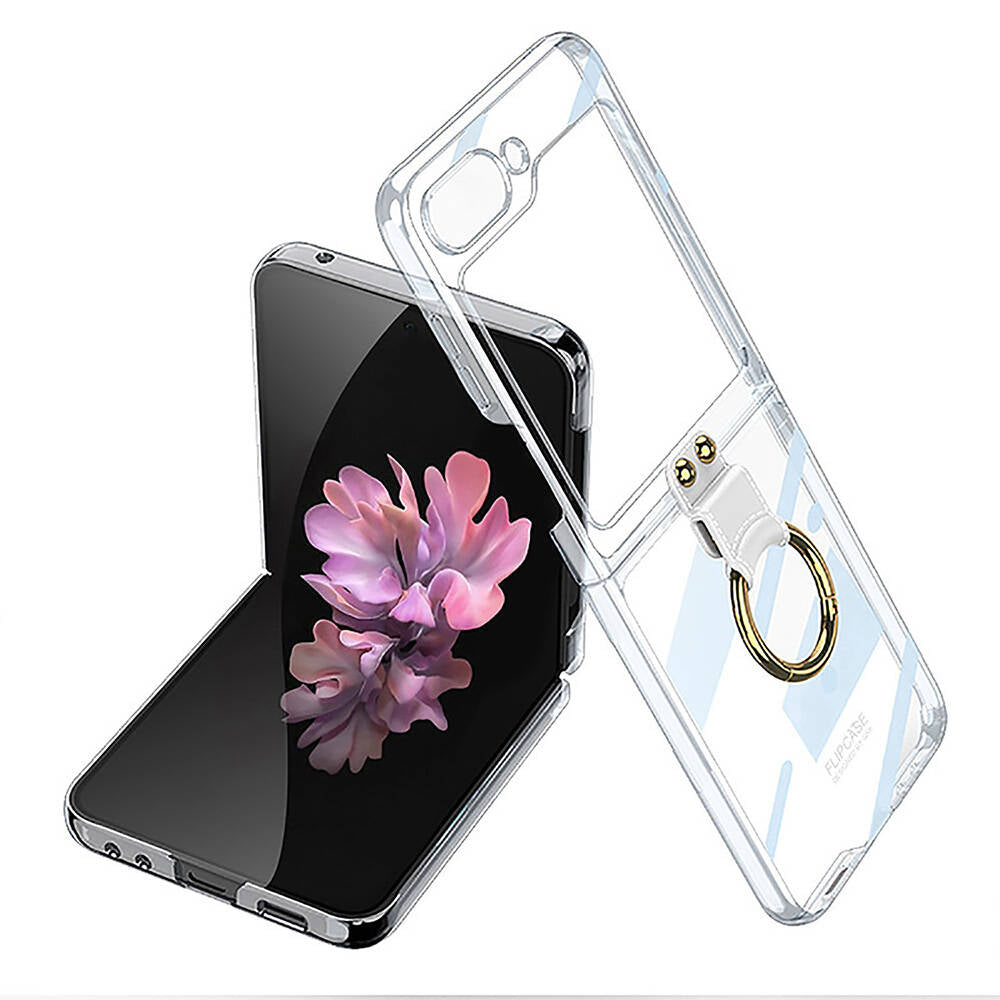 Galaxy Z Flip 6 Kılıf Zore Yüzüklü Kıpta Kılıf