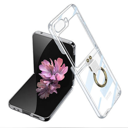 Galaxy Z Flip 6 Kılıf Zore Yüzüklü Kıpta Kılıf