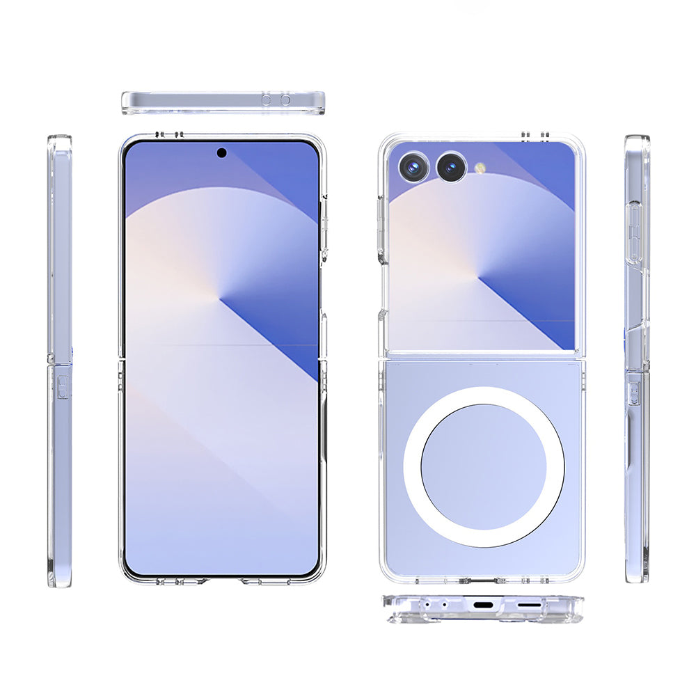 Galaxy Z Flip 7 Kılıf Kamera Korumalı M-safe Sert PC Zore Porto Kılıf