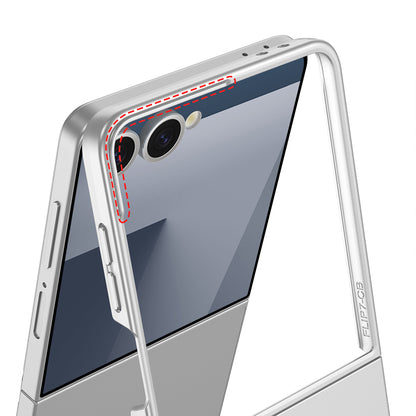 Galaxy Z Flip 7 Kılıf Zore Sert Kıpta Kılıf