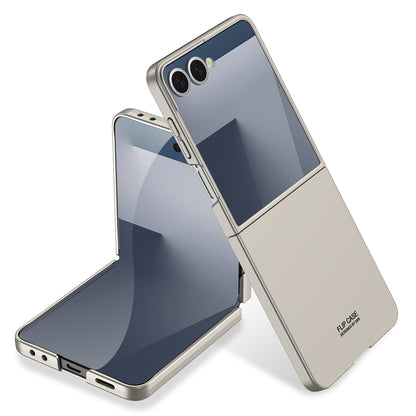 Galaxy Z Flip 7 Kılıf Zore Sert Kıpta Kılıf