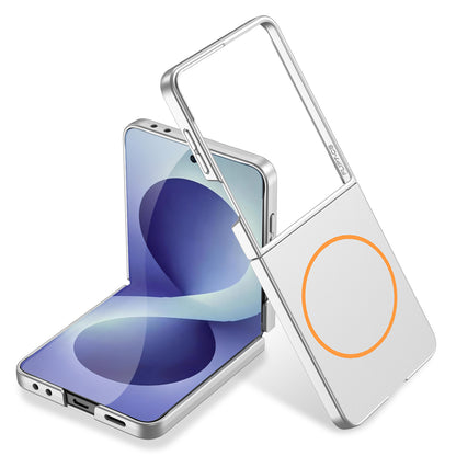 Galaxy Z Flip 8 Kılıf Wireless Şarj Özellikli Zore Kıpta M-safe Kılıf