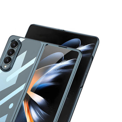 Galaxy Z Fold 4 Kılıf Zore Full Camlı Kıpta Kılıf