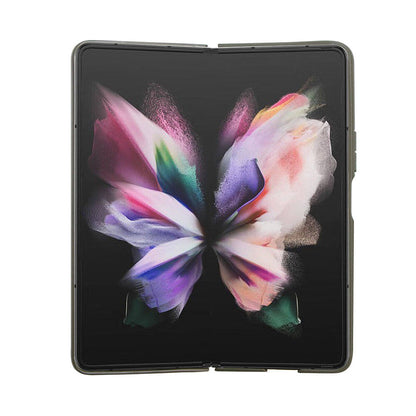 Galaxy Z Fold 5 Kılıf Guess Orijinal Lisanslı Yazı Logolu Glitter Flakes Kılıf