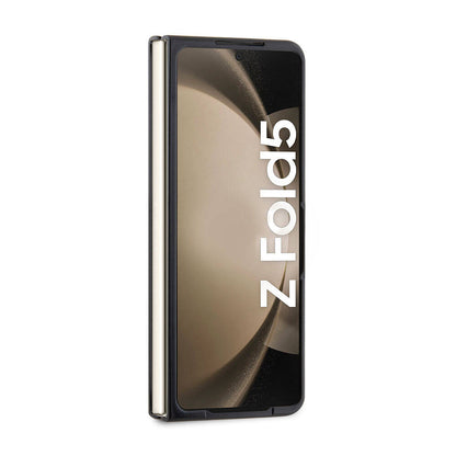 Galaxy Z Fold 5 Kılıf Mercedes Benz Orijinal Lisanslı Metal Yıldız Logolu Urban Deri Kılıf