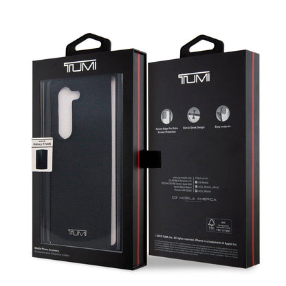 Galaxy Z Fold 5 Kılıf TUMI Liquid Silikon Metal Logo Dizayn Orijinal Lisanslı Kılıf