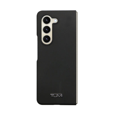 Galaxy Z Fold 5 Kılıf TUMI Liquid Silikon Metal Logo Dizayn Orijinal Lisanslı Kılıf