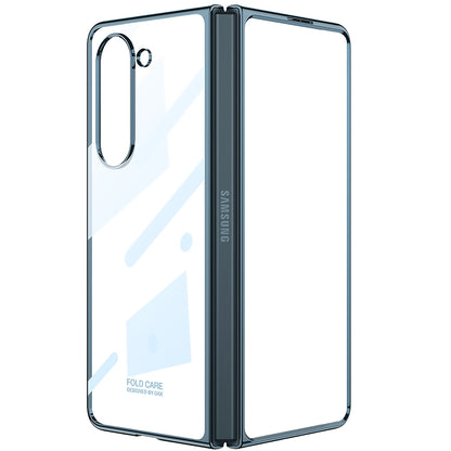Galaxy Z Fold 5 Kılıf Zore Full Camlı Kıpta Kılıf