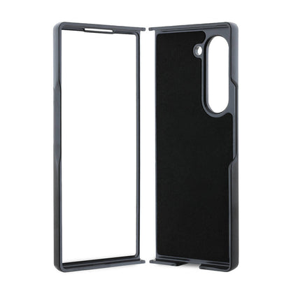 Galaxy Z Fold 6 Kılıf Guess Orijinal Lisanslı Leather Metal Logo Kılıf