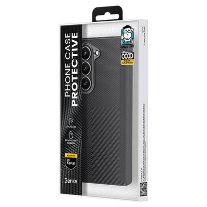 Galaxy Z Fold 6 Kılıf Karbon Fiber Benks Montage ArmorAir Kevlar Kılıf