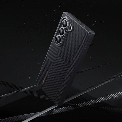 Galaxy Z Fold 6 Kılıf Karbon Fiber Benks Montage ArmorAir Kevlar Kılıf