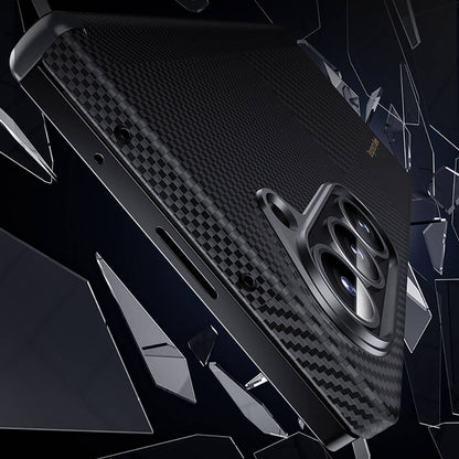 Galaxy Z Fold 6 Kılıf Karbon Fiber Benks Montage ArmorAir Kevlar Kılıf