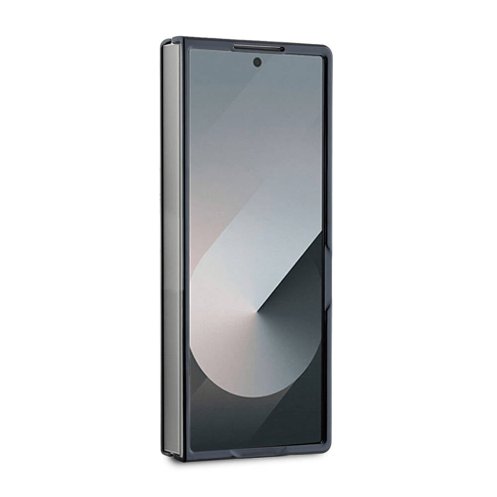 Galaxy Z Fold 6 Kılıf Lacoste orijinal Lisanslı M-safe Şarj Özellikli Pike Desenli Arka Yüzey İkonik Timsah Dokuma Logolu Kılıf