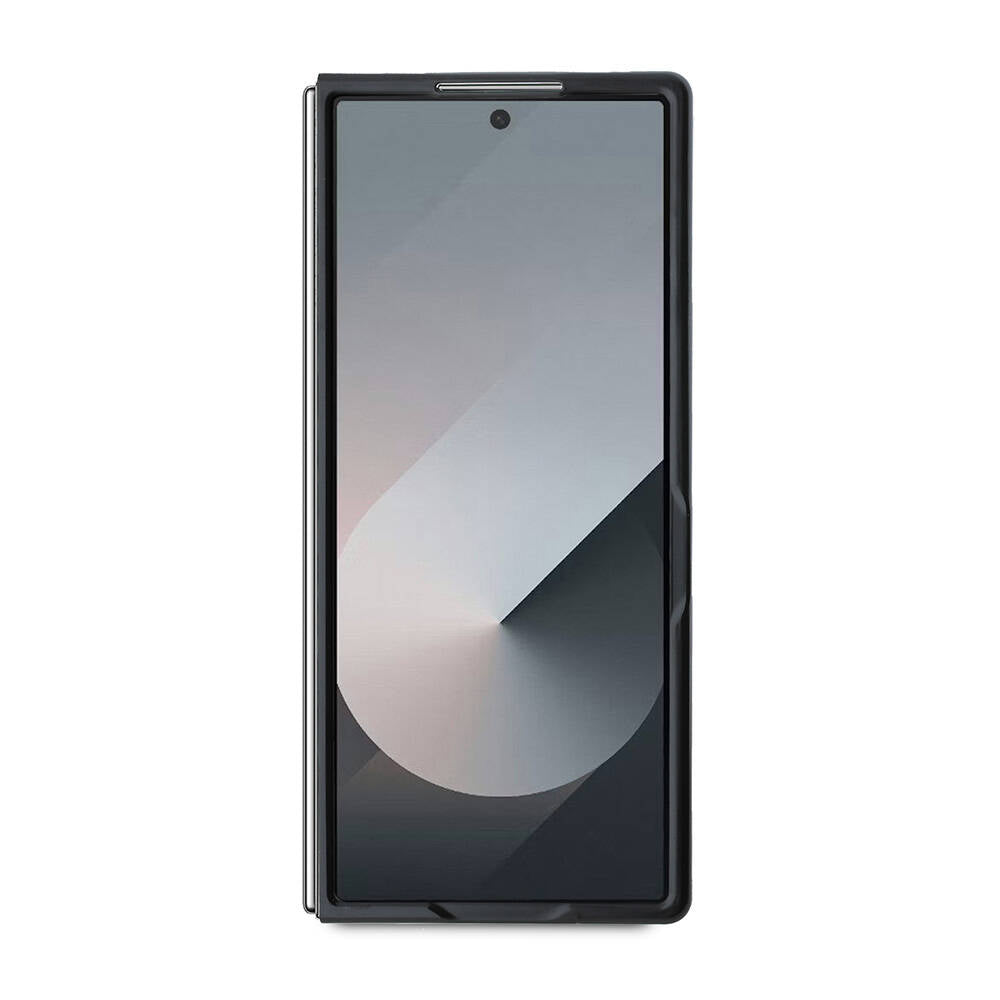 Galaxy Z Fold 6 Kılıf Lacoste orijinal Lisanslı M-safe Şarj Özellikli Pike Desenli Arka Yüzey İkonik Timsah Dokuma Logolu Kılıf