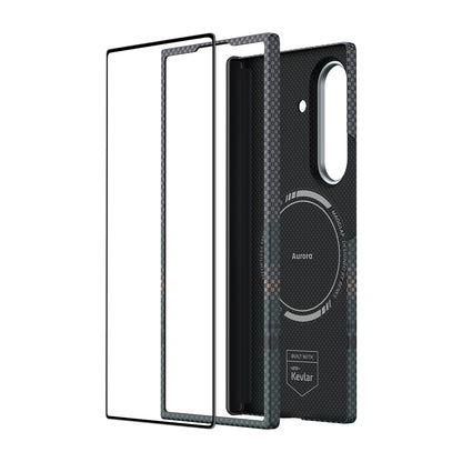 Galaxy Z Fold 7 Benks ArmorAir Aurora Grand Combo Üçlü Aksesuar Seti (Ön Arka Kevlar Kılıf + Ekran Koruyucu)