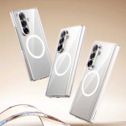 Galaxy Z Fold 7 Benks Crystal Grand Combo Üçlü Aksesuar Seti (Ön Arka Şeffaf Kılıf + Ekran Koruyucu)